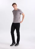 Gmg Fırenze Gri Erkek Slim Fit T-Shirt GU26MSS03003
