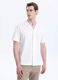Gmg Fırenze Regular Fit Apaş Yaka Ekru Erkek Gömlek GU26MSS02203