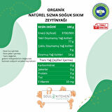 Organik Natürel Sızma Soğuk Sıkım Zeytinyağı 250 ml