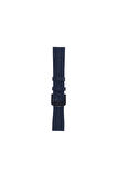 Fro LW38-43 20 mm Hakiki Deri Düz Lacivert Kordon Siyah Toka