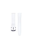 Fro LW38-43 20 mm Hakiki Deri Kroko Beyaz Kordon Silver Toka