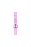 Fro LW38-43 20 mm Hakiki Deri Düz Pembe Kordon Gold Toka