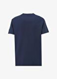 Bisiklet Yaka Lacivert Erkek T-Shirt BBSS24MTS015