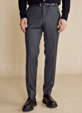 Brooks Brothers Normal Bel Normal Paça Standart Antrasit Erkek Pantolon BBFW24MPT007
