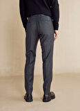 Brooks Brothers Normal Bel Normal Paça Standart Antrasit Erkek Pantolon BBFW24MPT007
