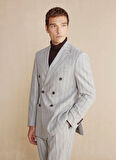 Brooks Brothers Normal Bel Slim Fit Antrasit Erkek Takım Elbise BBFW24MSU003