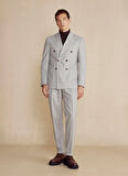 Brooks Brothers Normal Bel Slim Fit Antrasit Erkek Takım Elbise BBFW24MSU003