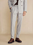 Brooks Brothers Normal Bel Slim Fit Antrasit Erkek Takım Elbise BBFW24MSU003