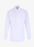 Brooks Brothers Slim Fit İtalyan Yaka Beyaz Erkek Gömlek BBFW24MSH003