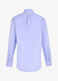 Brooks Brothers Regular Fit Klasik Yaka Mavi Erkek Gömlek BBFW24MSH008