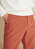 Brooks Brothers Normal Bel Normal Paça Standart Kiremit Erkek Pantolon BBFW24MPT019