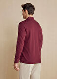 Brooks Brothers Bordo Erkek Polo T-Shirt BBFW24MTS001