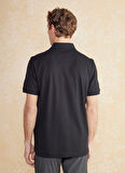Brooks Brothers Polo Yaka Siyah Erkek T-Shirt BBSS25MTS010