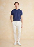 Brooks Brothers Bisiklet Yaka Standart Lacivert Erkek Kazak BBSS25MKL008