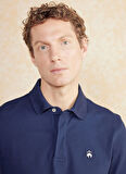 Brooks Brothers Polo Yaka Lacivert Erkek T-Shirt BBSS25MTS010