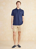 Brooks Brothers Polo Yaka Lacivert Erkek T-Shirt BBSS25MTS010