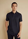 Brooks Brothers Polo Yaka Lacivert Erkek T-Shirt BBSS25MTS013