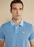Brooks Brothers Polo Yaka Koyu Mavi Erkek T-Shirt BBSS25MTS003