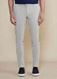 Brooks Brothers Normal Bel Düz Paça Standart Açık Gri Erkek Pantolon BBSS25MPT001