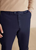 Brooks Brothers Normal Bel Düz Paça Standart Lacivert Erkek Pantolon BBSS25MPT001