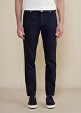 Brooks Brothers Normal Bel Düz Paça Standart Lacivert Erkek Pantolon BBSS25MPT005