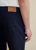 Brooks Brothers Normal Bel Düz Paça Standart Lacivert Erkek Pantolon BBSS25MPT005