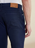 Brooks Brothers Normal Bel Düz Paça Standart Lacivert Erkek Pantolon BBSS25MPT010