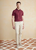 Brooks Brothers Normal Bel Düz Paça Standart Bej Erkek Pantolon BBSS25MPT001