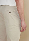 Brooks Brothers Normal Bel Düz Paça Standart Bej Erkek Pantolon BBSS25MPT001