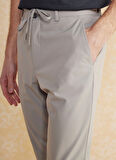Brooks Brothers Normal Bel Düz Paça Standart Gri Erkek Pantolon BBSS25MPT020