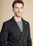 Brooks Brothers Slim Fit Siyah Erkek Ceket BBSS25MBL018