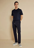 Brooks Brothers Normal Bel Düz Paça Standart Lacivert Erkek Pantolon BBSS25MPT016
