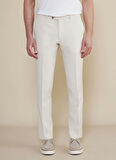 Brooks Brothers Normal Bel Düz Paça Standart Bej Erkek Pantolon BBSS25MPT017