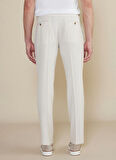 Brooks Brothers Normal Bel Düz Paça Standart Bej Erkek Pantolon BBSS25MPT017