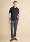 Brooks Brothers Normal Bel Düz Paça Standart Antrasit Erkek Pantolon BBSS25MPT003