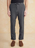 Brooks Brothers Normal Bel Düz Paça Standart Antrasit Erkek Pantolon BBSS25MPT003