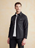 Brooks Brothers Standart Siyah Erkek Ceket BBSS25MSH001
