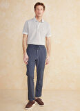 Brooks Brothers Normal Bel Düz Paça Standart Lacivert Erkek Pantolon BBSS25MPT003