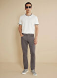 Gri Erkek Normal Bel Slim Fit Pantolon BBSS25MPT025