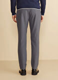 Brooks Brothers Normal Bel Düz Paça Standart Antrasit Erkek Pantolon BBFW25MPT008