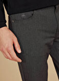 Brooks Brothers Normal Bel Düz Paça Standart Antrasit Erkek Pantolon BBFW25MPT010