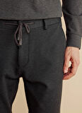 Brooks Brothers Normal Bel Düz Paça Standart Antrasit Erkek Pantolon BBFW25MPT014