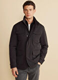 Brooks Brothers Siyah Erkek Mont BBFW25MJC014