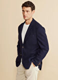 Brooks Brothers Regular Fit Lacivert Erkek Ceket BBFW25MBL007