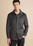 Brooks Brothers Standart Antrasit Erkek Ceket BBFW25MBL004