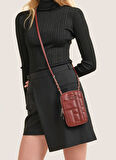 Ted Baker Telefon Çanta, Standart, Bordo