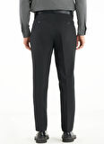 Ted Baker Normal Bel Normal Paça Regular Fit Siyah Erkek Pantolon TBMRTR1011