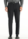 Ted Baker Normal Bel Normal Paça Regular Fit Siyah Erkek Pantolon TBMRTR1011