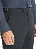 Ted Baker Normal Bel Normal Paça Regular Fit Siyah Erkek Pantolon TBMRTR1046