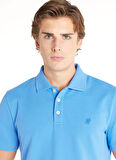 Ted Baker Pike Desenli Mavi Erkek Polo T-Shirt TBMRTS1024